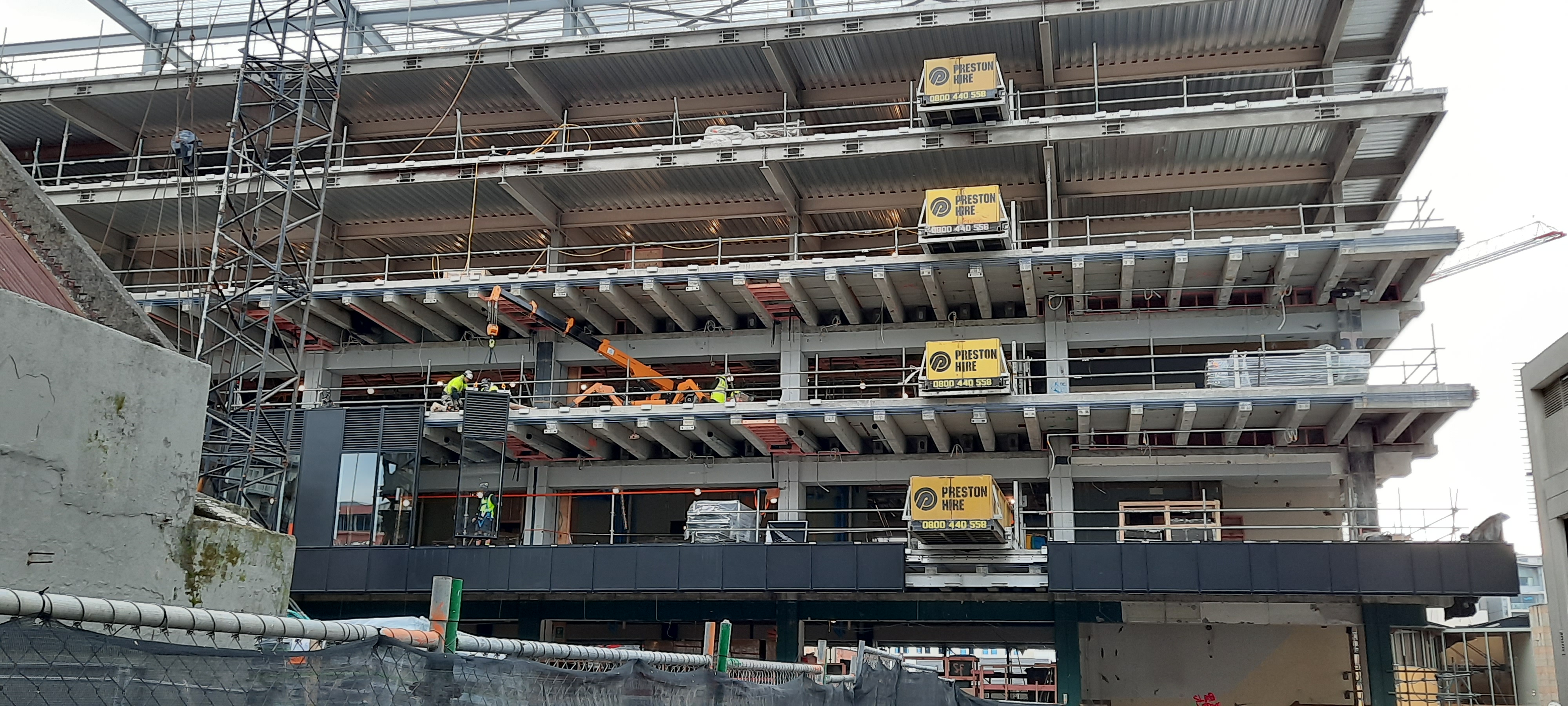 Panel installation Ramada Wellington Panel installation Ramada Wellington
